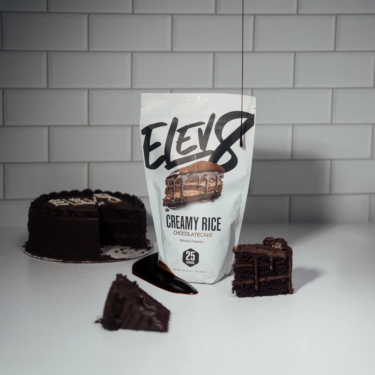 Chocolate Cake Cream of Rice | Elev8 Foods | Macro-Friendly