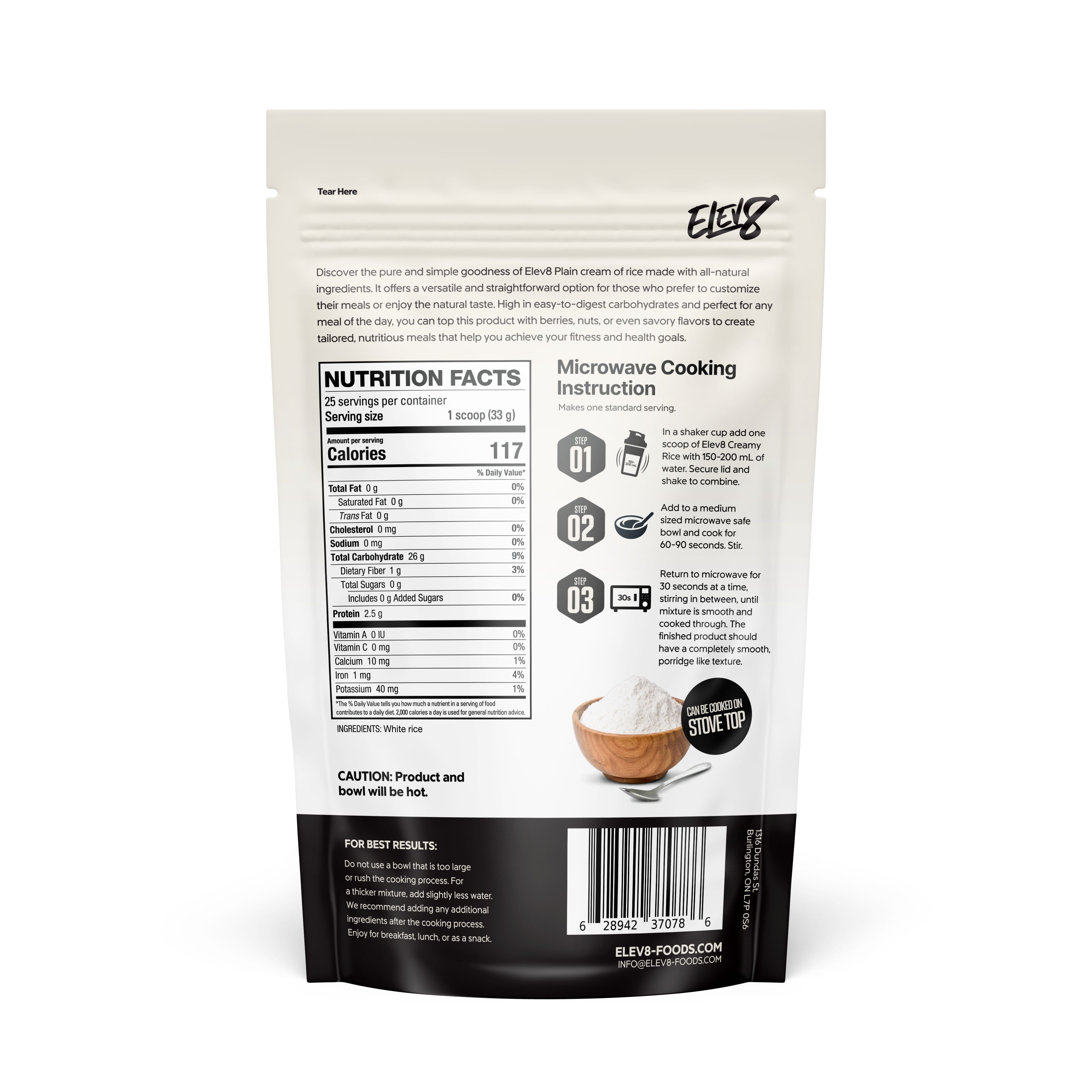 Creamy Rice – Elev8